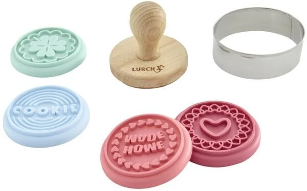 Lurch Keksstempel Set Home 6teilig Pastel Mix 2 Lurch Keksstempel Set Home 6teilig Pastel Mix – Bild 2