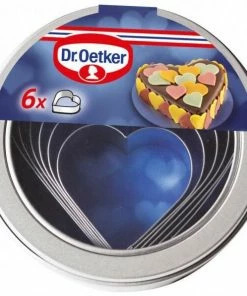 Dr. Oetker Ausstechform Herz, 6-tlg. -KitchenAid Shop 2185 1 l 2