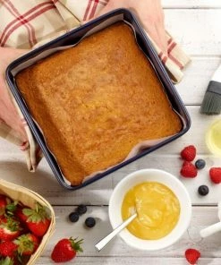 Zyliss Quadratische Backform Mit Antihaftbeschichtung Und Abnehmbarem Boden -KitchenAid Shop 220 E980201 Square Pan 2