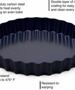 Zyliss Tarteform Mit Antihaftbeschichtung Und Abnehmbarem Boden, 25 Cm -KitchenAid Shop 220 bakewaregraphic E980197