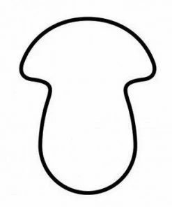 Kaiser Ausstechform Pilz, 6 Cm