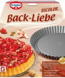 Dr. Oetker Obstkuchenform Back-Liebe Bicolor, 28 Cm -KitchenAid Shop 2483 pack 1 l