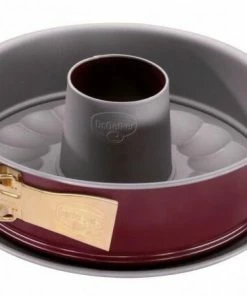 Dr. Oetker Dichte Springform Mit Flach- Und Rohrboden Back-Liebe Bicolor, 28 Cm