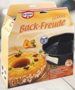 Dr. Oetker Springform Mit Flach- Und Rohrboden Back-Freude -KitchenAid Shop 2511b