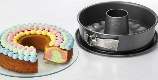 Dr. Oetker Springform Mit Flach- Und Rohrboden Back-Harmonie 26 Cm 4 Dr. Oetker Springform Mit Flach- Und Rohrboden Back-Harmonie 26 Cm – Bild 4