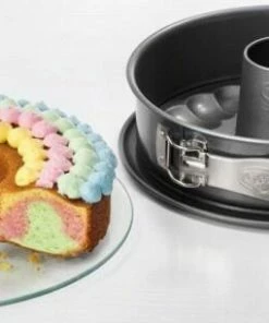 Dr. Oetker Springform Mit Flach- Und Rohrboden Back-Harmonie 24 Cm / 7,5 Cm -KitchenAid Shop 2602 use 1 neu l