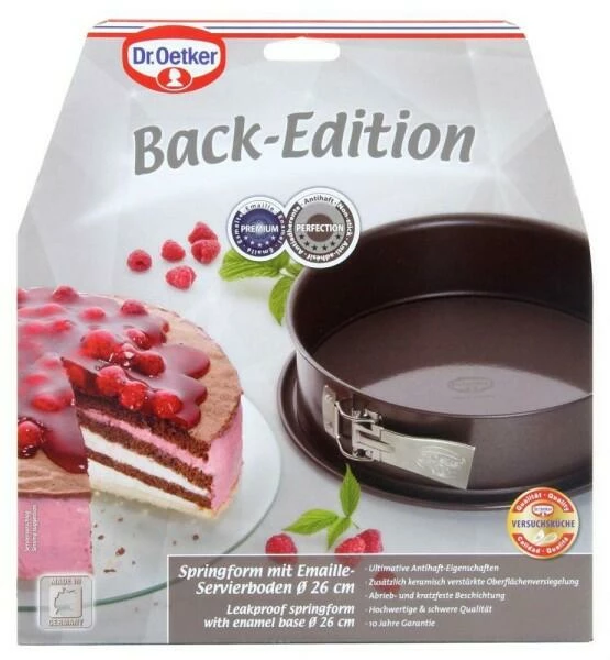 Dr. Oetker Springform Mit Emaille-Boden Back-Edition, 26 Cm 2 Dr. Oetker Springform Mit Emaille-Boden Back-Edition, 26 Cm – Bild 2