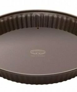 Dr. Oetker Quiche-/Obstkuchenform Back-Edition Mit Emailliertem Hebeboden, 28 Cm