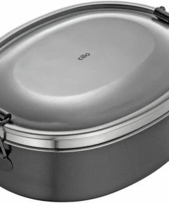 Cilio Lunch Box MONTE Oval, Schwarz