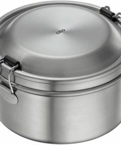 Cilio Lunch Box MONTE Rund, Edelstahl