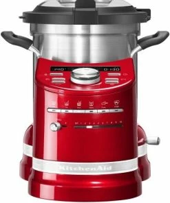 KitchenAid Cook Processor ARTISAN In Empire Rot 4,5 L 12 KitchenAid Cook Processor ARTISAN In Empire Rot 4,5 L -KitchenAid Shop 5KCF0104 ER Artisan CookProcessor Front SwitchOn 9630