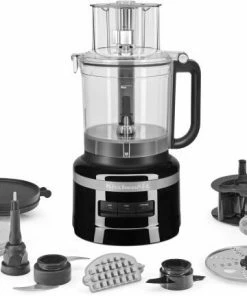KitchenAid Food Processor 3,1L In Onyx Schwarz -KitchenAid Shop 5KFP13XXxOB with accessories incl Dicing Kit