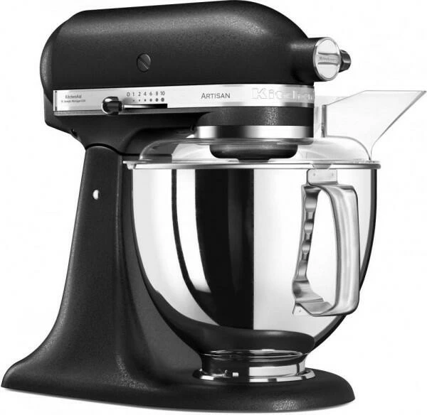 KitchenAid Küchenmaschine ARTISAN 175PS Gusseisen Schwarz Brotback-Set 2 KitchenAid Küchenmaschine ARTISAN 175PS Gusseisen Schwarz Brotback-Set – Bild 2