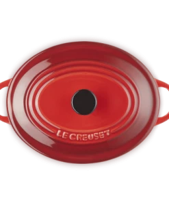 Le Creuset Mini Cocotte Oval In Kirschrot -KitchenAid Shop 61902120600103 00001