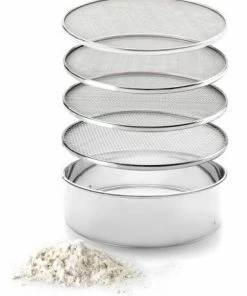 Lacor 4 Austauschbare Masche-Sieb, 25 Cm