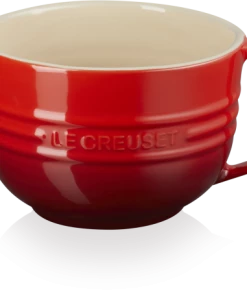 Le Creuset Rührschüssel Mit Henkel In Kirschrot