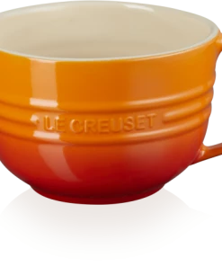 Le Creuset Rührschüssel Mit Henkel In Ofenrot