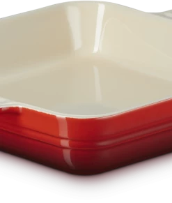 Le Creuset Auflaufform Klassik Quadratisch In Kirschrot