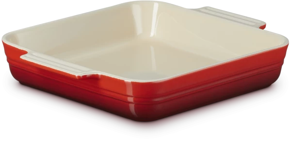 Le Creuset Auflaufform Klassik Quadratisch In Kirschrot 1 Le Creuset Auflaufform Klassik Quadratisch In Kirschrot