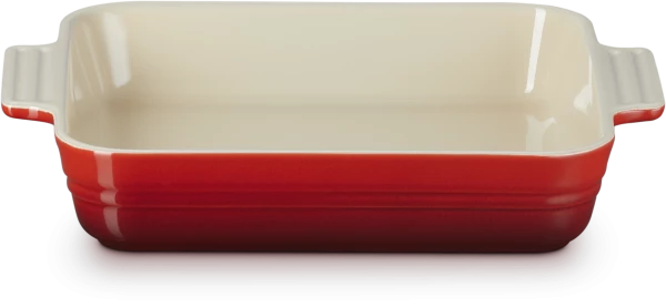 Le Creuset Auflaufform Klassik Quadratisch In Kirschrot 3 Le Creuset Auflaufform Klassik Quadratisch In Kirschrot – Bild 3