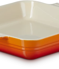 Le Creuset Auflaufform Klassik Quadratisch In Ofenrot