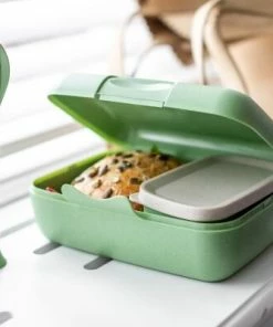 Koziol Lunch Box Candy Ready Mit Besteck-Set In Grün -KitchenAid Shop 7272 CANDY READY 703 box 2
