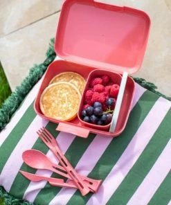 Koziol Lunch Box Candy Ready Mit Besteck-Set In Coral 7 Koziol Lunch Box Candy Ready Mit Besteck-Set In Coral -KitchenAid Shop 7272 CANDY READY 704 3