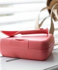 Koziol Lunch Box Candy Ready Mit Besteck-Set In Coral 9 Koziol Lunch Box Candy Ready Mit Besteck-Set In Coral -KitchenAid Shop 7272 CANDY READY 704 box 6