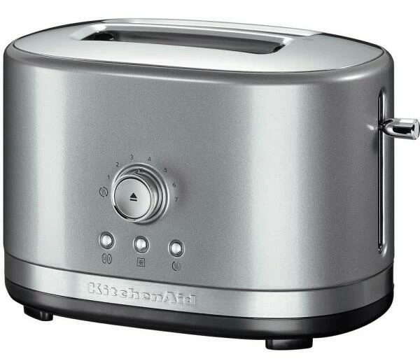 KitchenAid Toaster Mit Manueller Bedienung 2-Scheiben In Kontur-silber 1 KitchenAid Toaster Mit Manueller Bedienung 2-Scheiben In Kontur-silber
