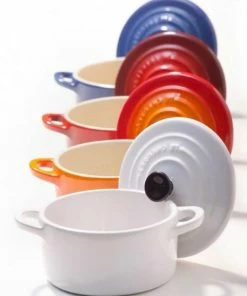 Le Creuset Mini Cocotte In Shell Pink 8 Le Creuset Mini Cocotte In Shell Pink -KitchenAid Shop 9100690098 Mini Cocottes al l 1