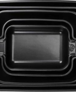 Appolia Auflaufform Rechteckig In Satin-schwarz 40 Cm / 5,2 Liter -KitchenAid Shop APPOLIA BLACK SATIN RECT x5 4