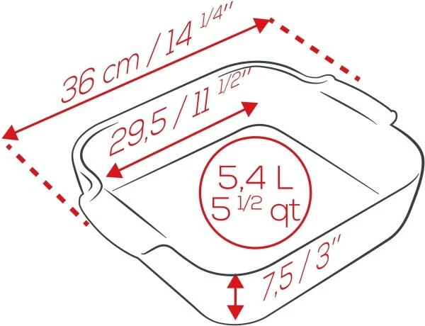Appolia Auflaufform Quadratisch In Schiefergrau 28 Cm / 2,7 Liter 14 Appolia Auflaufform Quadratisch In Schiefergrau 28 Cm / 2,7 Liter – Bild 14