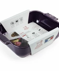 Appolia Auflaufform Rechteckig In Aubergine 25 Cm / 1,4 Liter -KitchenAid Shop APPOLIA aubergine RECT 25 61036 fourreau