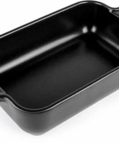 Appolia Auflaufform Rechteckig In Satin-schwarz 32 Cm / 2,7 Liter