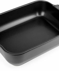 Appolia Auflaufform Rechteckig In Satin-schwarz 22 Cm / 0,85 Liter -KitchenAid Shop APPOLIA plat rectangulaire noir black satin 32 cm 61500