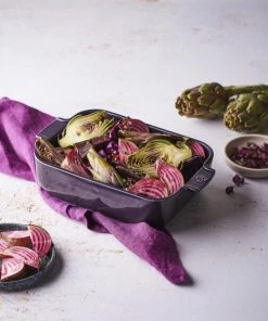 Appolia Auflaufform Rechteckig In Aubergine 40 Cm / 5,2 Liter -KitchenAid Shop APPOLIA rectangle petit aubergine 61036 61029 PIXEL BECHAMEL 2