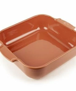 Appolia Auflaufform Quadratisch In Terracotta 28 Cm / 2,7 Liter -KitchenAid Shop APPOLIA terra cotta CARRE 28 61111 1