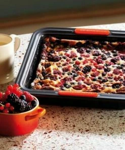 Le Creuset Tarteform Rechteckig -KitchenAid Shop Antihaft Backformen 7 l 1