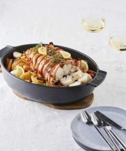 Appolia Auflaufform Oval In Schiefergrau 40 Cm Länge -KitchenAid Shop Appolia ovale grand ardoise 60565 PIXEL BECHAMEL 3