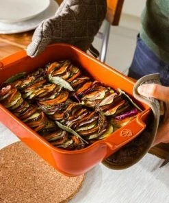 Appolia Auflaufform Rechteckig In Terracotta 40 Cm / 5,2 Liter -KitchenAid Shop Appolia plat terractotta rectangulaire 61081 61074 2 petitstudiograndsboulevards 2