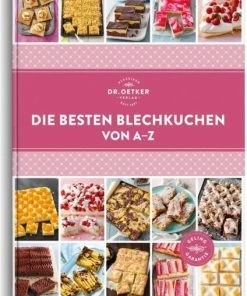 Dr. Oetker Verlag Die Besten Blechkuchen Von A-Z