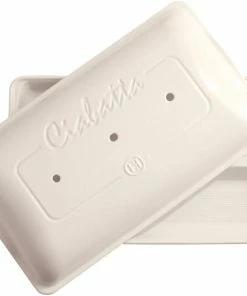 Emile Henry Ciabatta-Set In Lin -KitchenAid Shop EH 5502 505502 Moule Ciabatta Baker Top Open