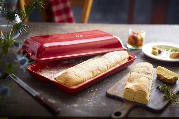 Emile Henry Ciabatta-Set In Fusain 4 Emile Henry Ciabatta-Set In Fusain – Bild 4