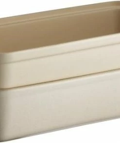 Emile Henry Kasten-Brotbackform Groß In Creme -KitchenAid Shop EH 5503 505503 PainCampagne BigLoaf Detail1