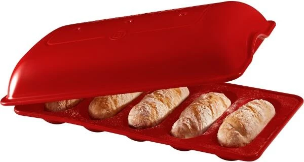 Emile Henry Mini Baguette-Set In Grand Cru 1 Emile Henry Mini Baguette-Set In Grand Cru