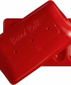 Emile Henry Mini Baguette-Set In Grand Cru 8 Emile Henry Mini Baguette-Set In Grand Cru -KitchenAid Shop EH 5519 345519 Moule 5MiniBaguettes Baker TopOpen