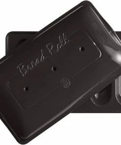 Emile Henry Mini Baguette-Set In Fusain 8 Emile Henry Mini Baguette-Set In Fusain -KitchenAid Shop EH 5519 795519 Moule 5MiniBaguettes Baker TopOpen