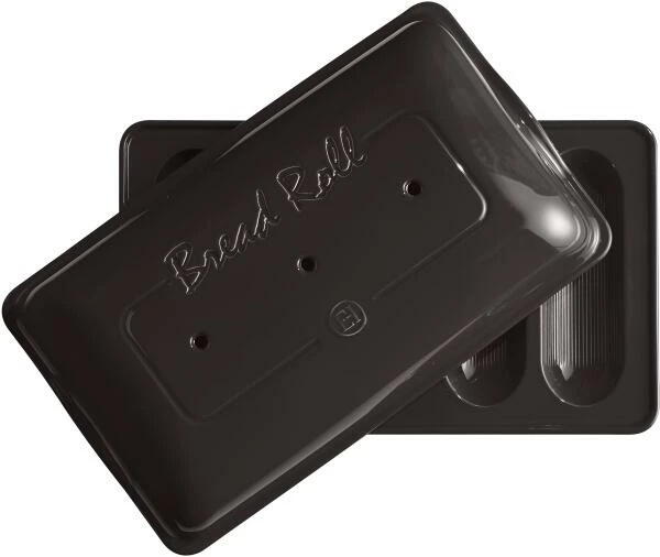 Emile Henry Mini Baguette-Set In Fusain 3 Emile Henry Mini Baguette-Set In Fusain – Bild 3