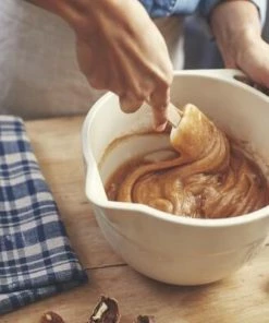 Emile Henry Rührschüssel In Argile 3,5 L / 14,5 Cm -KitchenAid Shop EH 656X Life BolPreparation MixingBowl Preparation SwirlDough H 1