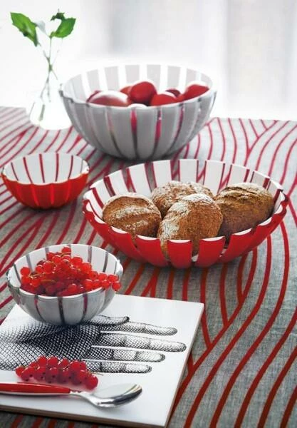 Guzzini Obstschale Grace In Rot 2 Guzzini Obstschale Grace In Rot – Bild 2